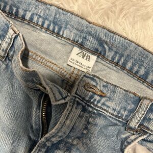 Zara young girl Light Blue Jeans